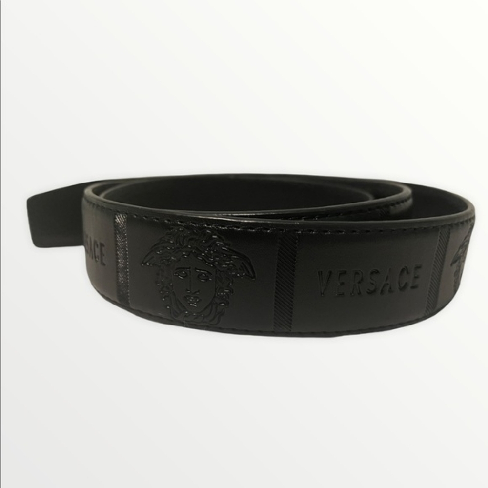 versace vinted belt without buckle